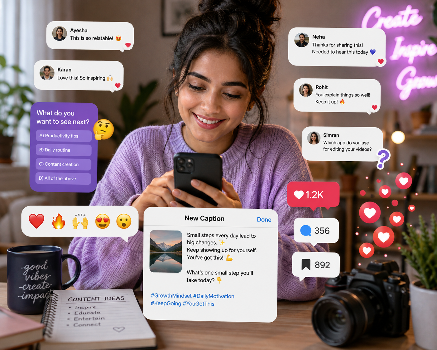 engaging social media