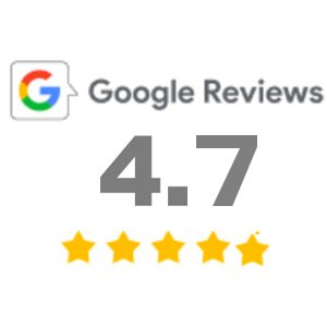 Google Reviews 4.7 rating