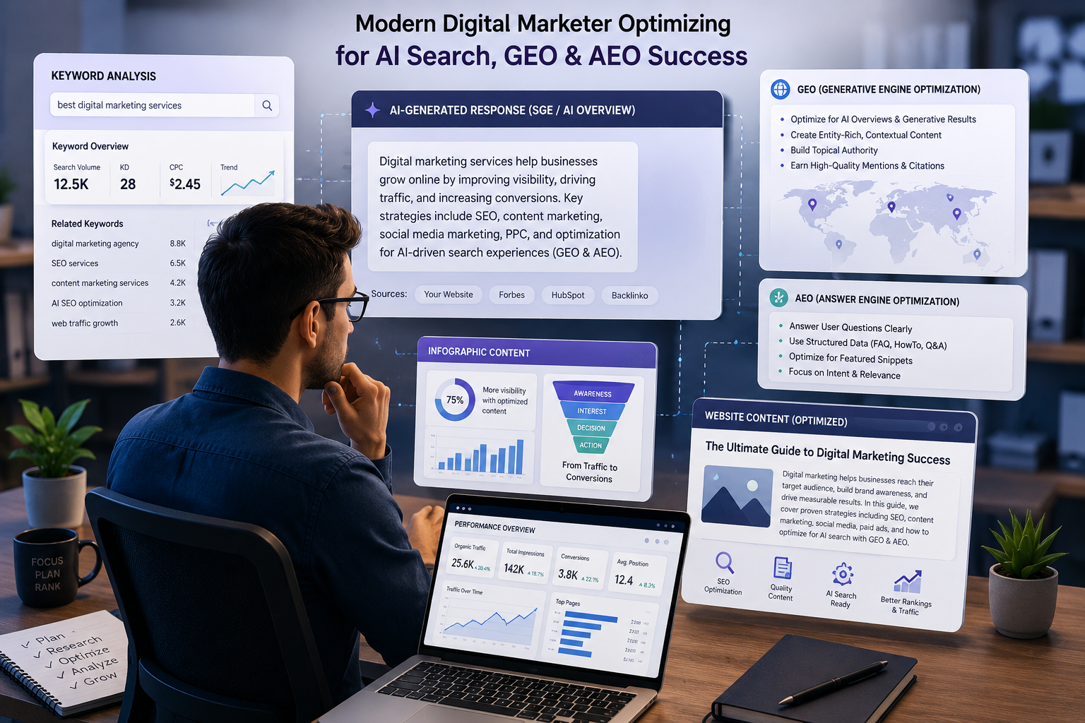Modern Digital Marketer’s AI SEO Workspace