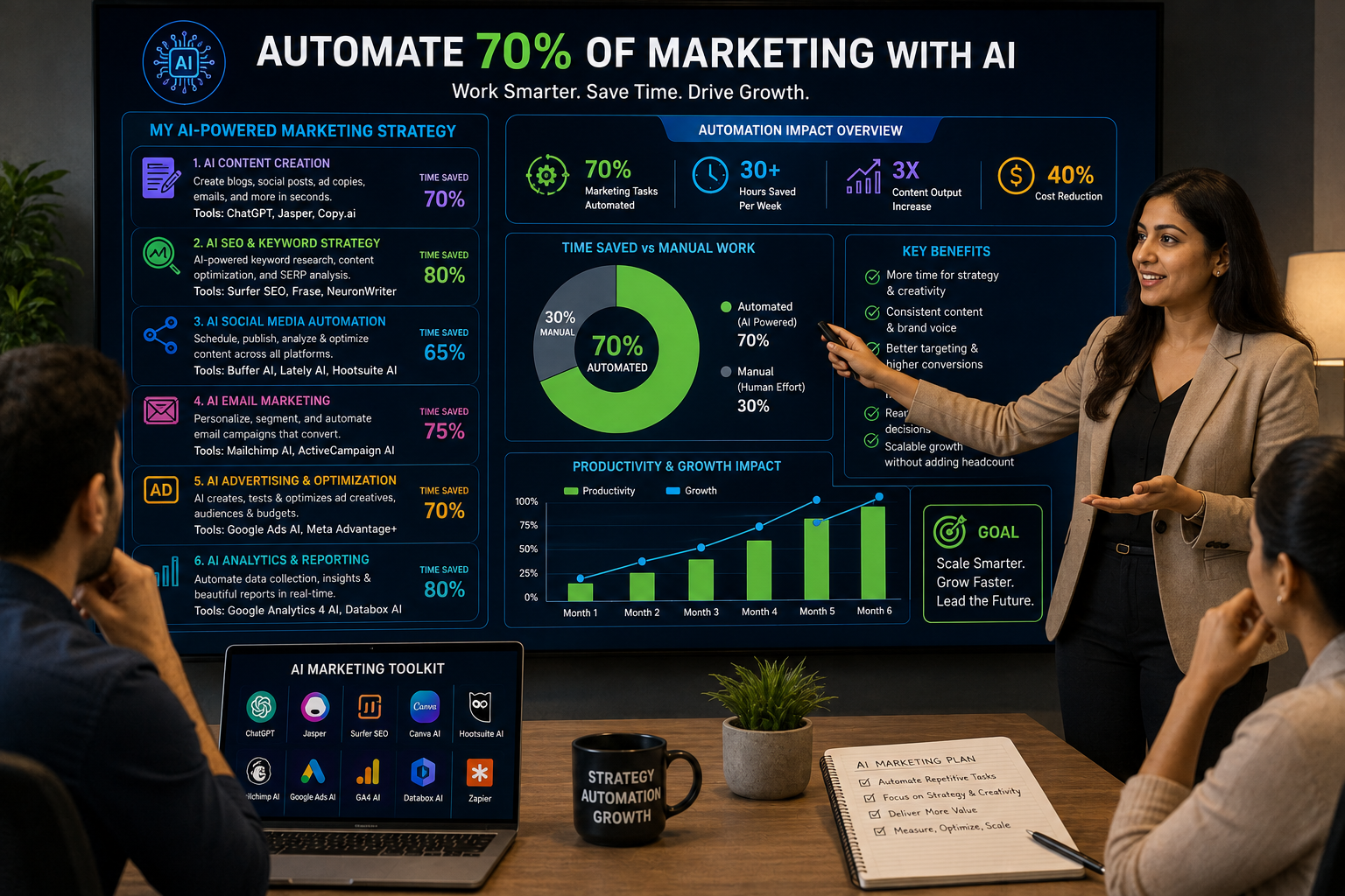 AI Marketing Strategy Presentation