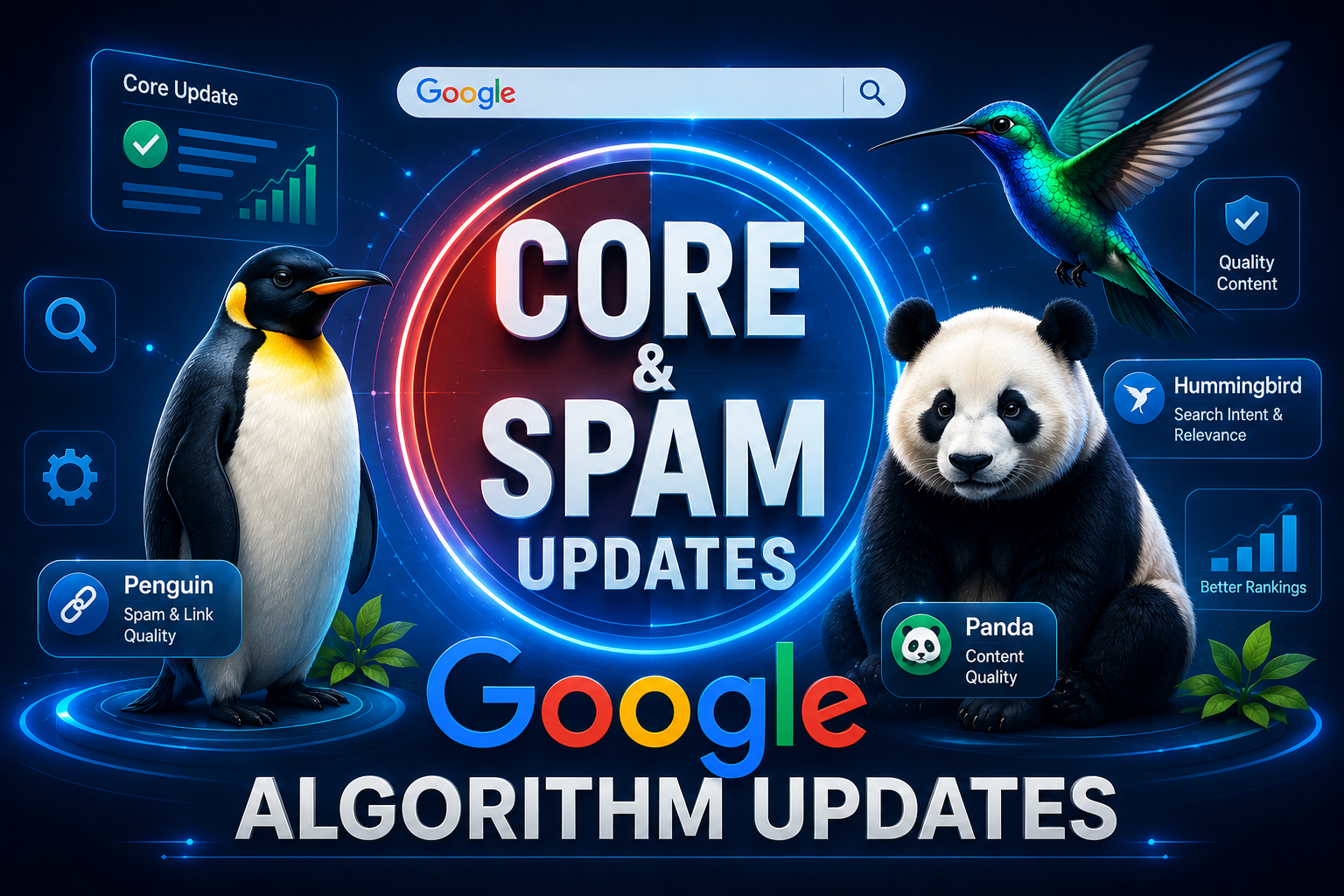 Google Algorithm- Core and Spam Updates