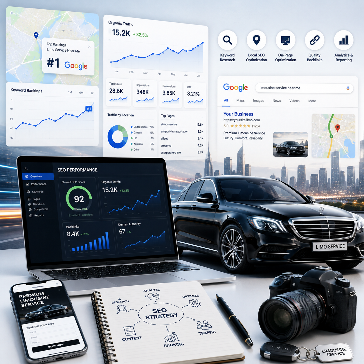 Limousine SEO Services
