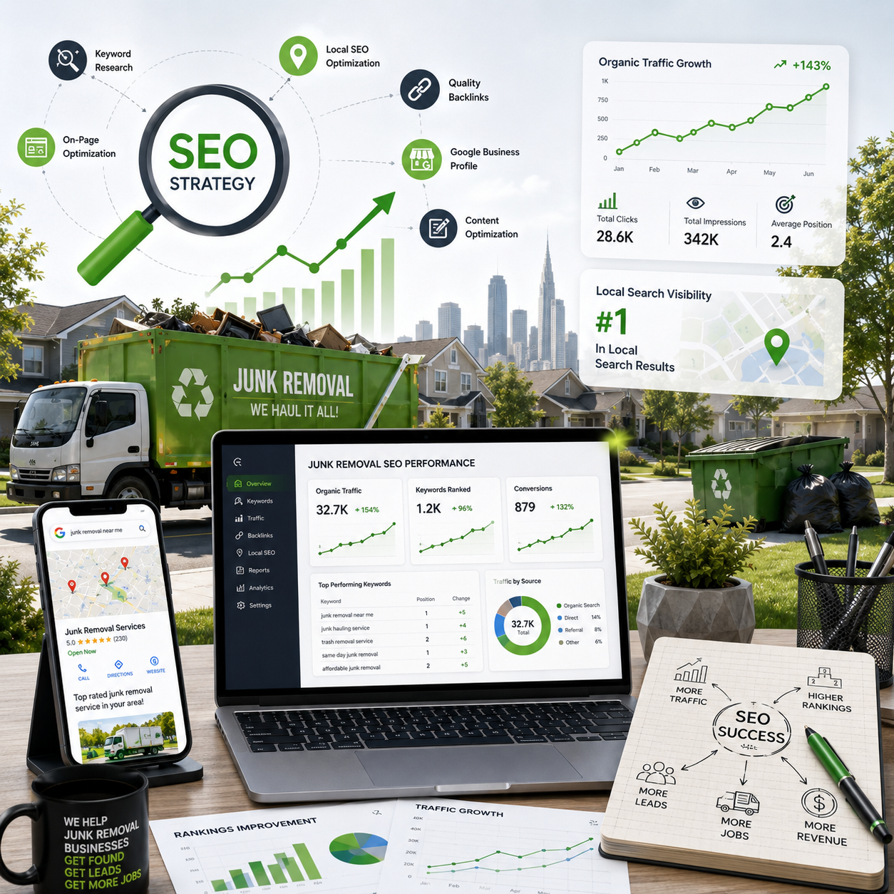 SEO Services For Junk Removal Businesses