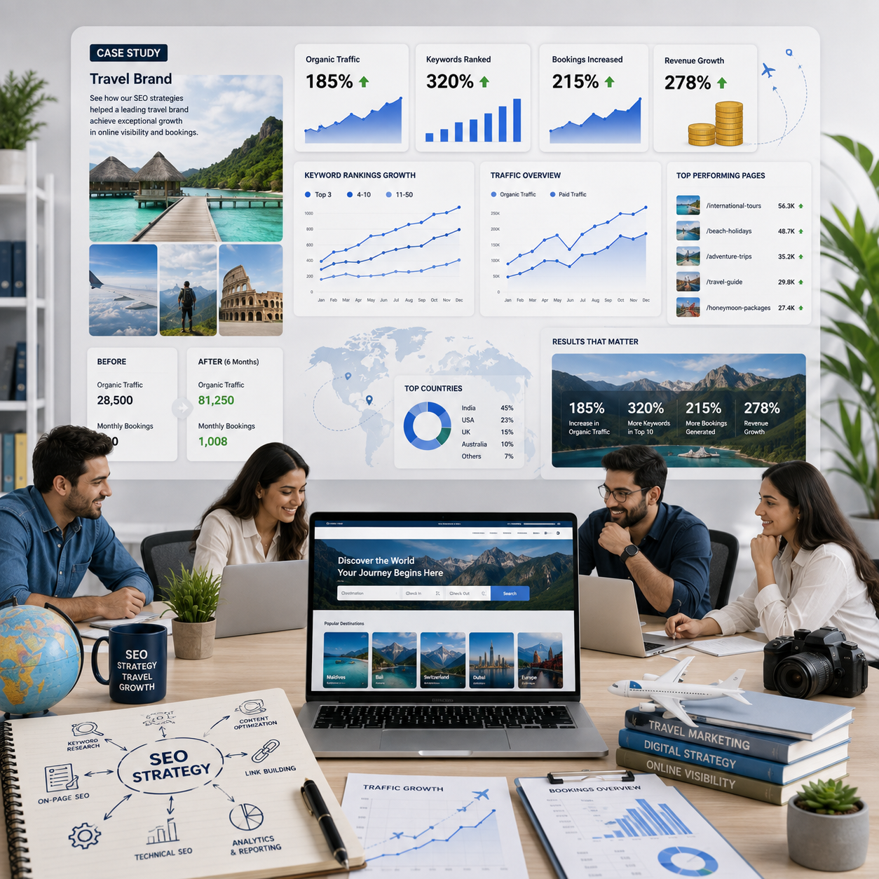 luxury travel SEO services