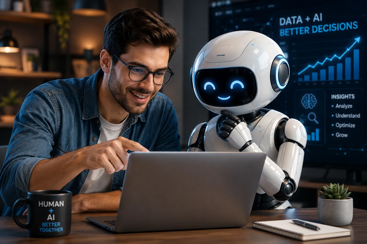 Human and Robot, Better Together