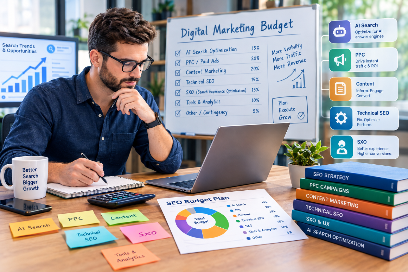 SEO Budget Planning Workspace