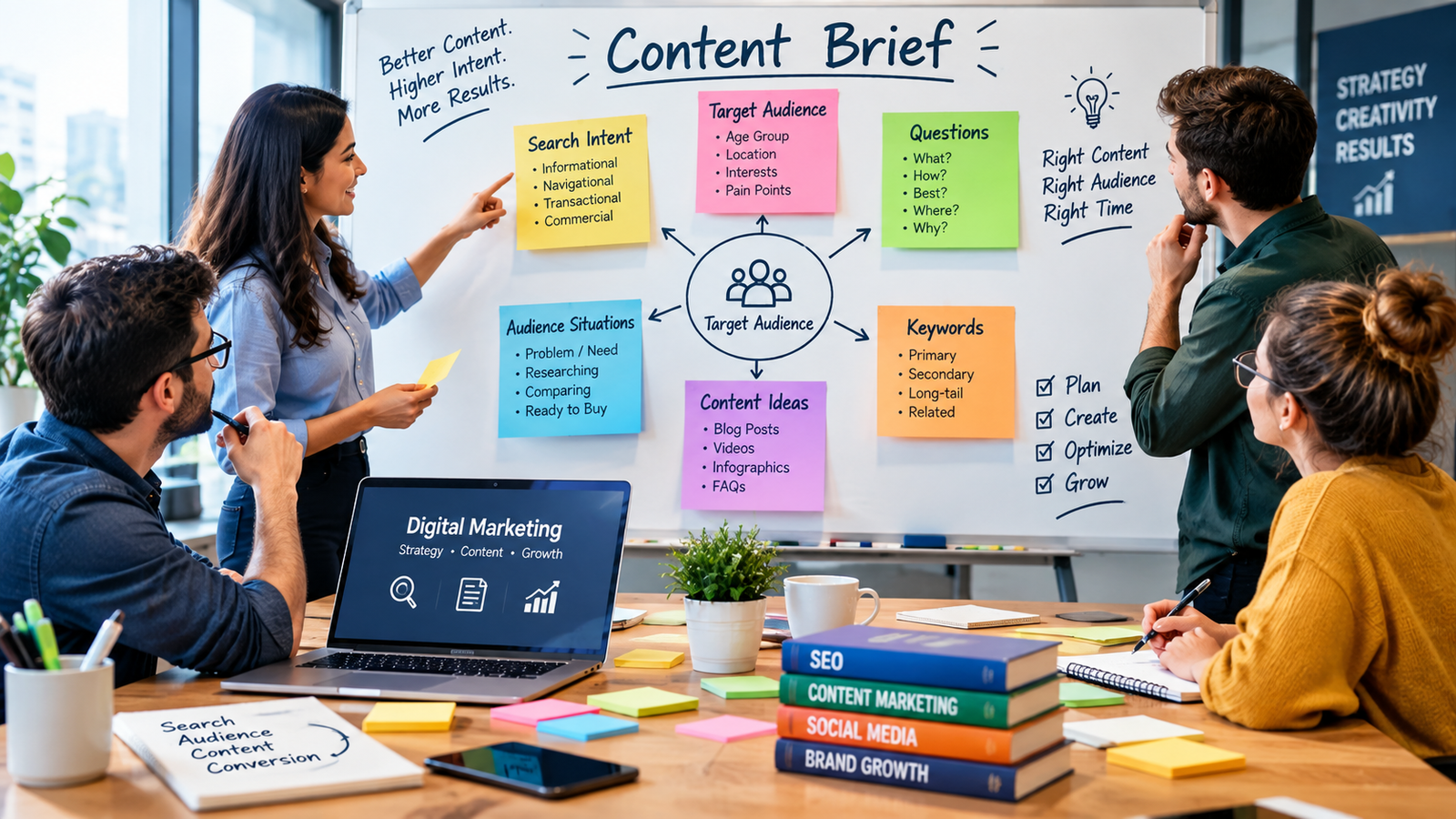 How to Build Content Briefs Around Audience Situations | One Design  Marketing Technologies