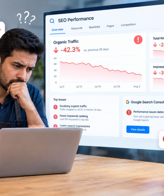 Early SEO Warning Signs of an Organic Traffic Decline