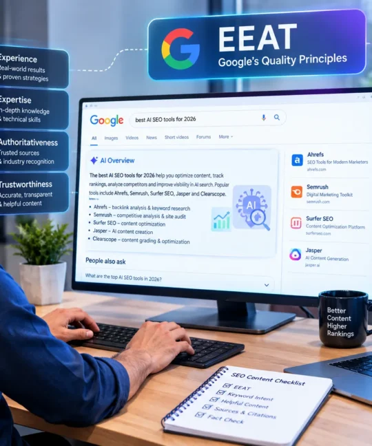 AI Content - AI SEO Workspace_ EEAT in Action