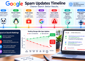 Google Search Spam Algorithm Updates