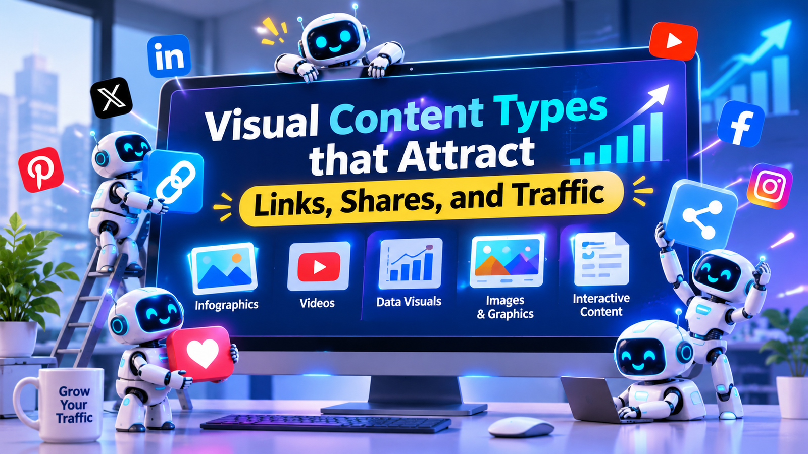 Visual Content Types that Attract Links, Shares and Traffic