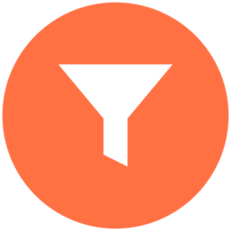 ODMT icon funnel 466 Funnel icon