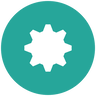 ODMT icon gear Gear icon