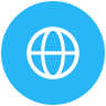 ODMT icon globe Globe icon